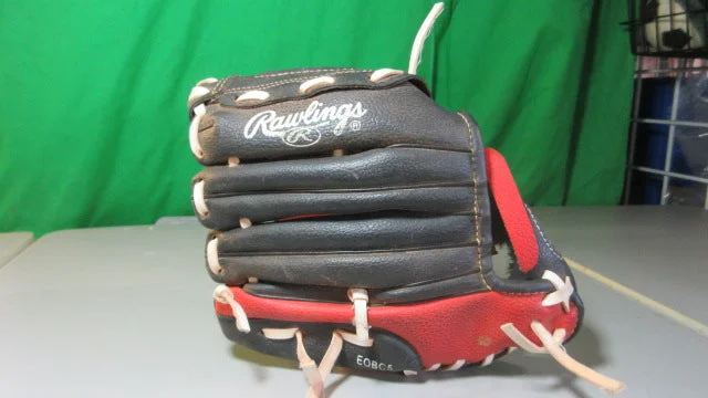 Baseball Glove For Durable Game Performance-Used RAWLINGS Size 9" Red/Black Baseball/Softball Gloves