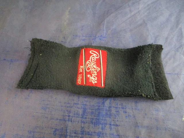 Baseball Glove For Game Day-Used Rawlings Wristband Glove Wrap