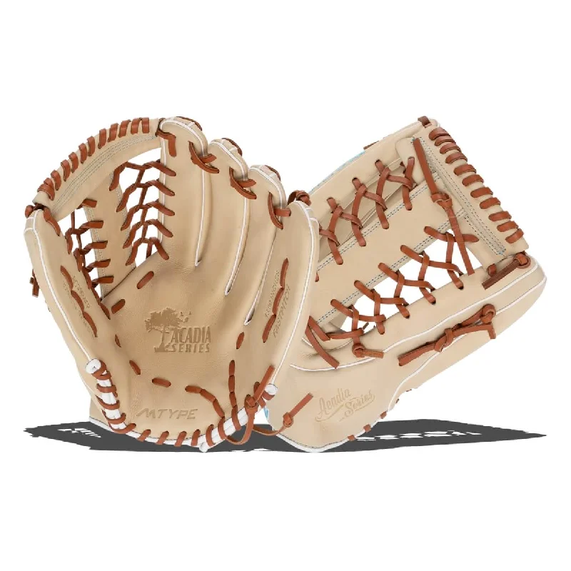 Baseball Glove With Extended Wrist Support-New Marucci Acadia 99R3 12.5" H Web Fastpitch Glove - RHT