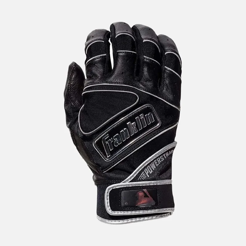 Baseball Glove For Player Recognition-Adult Powerstrap Chrome Batting Gloves