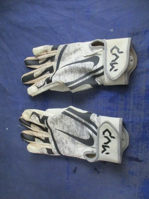 Baseball Glove For Adults-Used Nike MVP Batting Gloves Adult Size Small