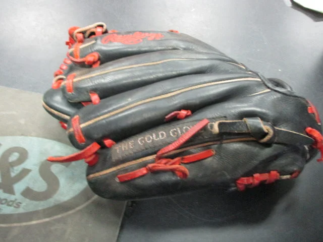 Baseball Glove With Personalized Fielding Options-Used Rawlings Heart Of the Hide 11 1/4 Baseball Glove - RHT