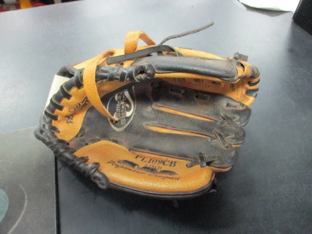 Baseball Glove With Premium Leather Quality-Used Rawlings Player Series PL109CB 9" Baseabll Glove- RHT