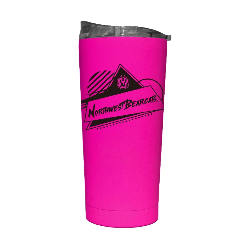 Team Mug For Custom Orders-Northwest Missouri State 20oz Electric Rad Soft Touch Tumbler