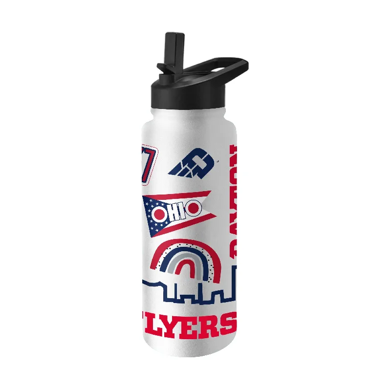 Team Mug For Ice Hockey Teams-Dayton 34oz Native Quencher Bottle