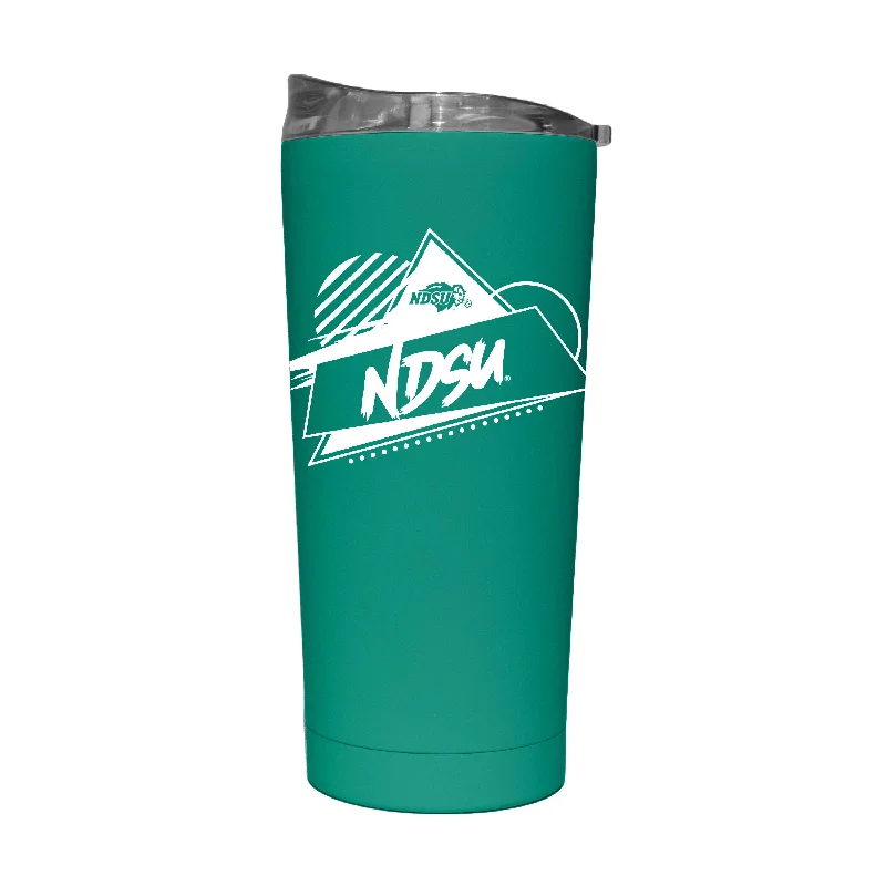 Team Mug With Custom Fan Designs-North Dakota State 20oz Optic Rad Soft Touch Tumbler