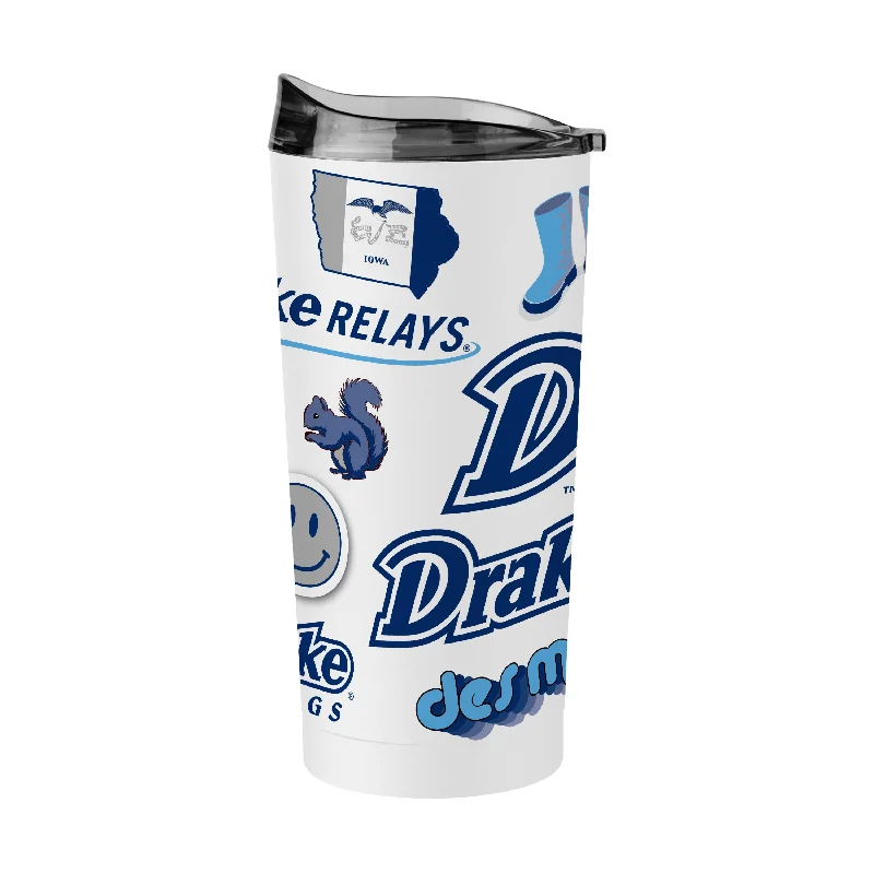 Team Mug For College And High School Fans-Drake 20oz Native Powder Coat Tumbler