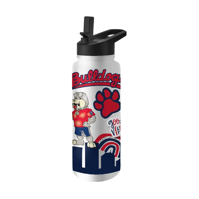 Team Mug For Baseball Teams-Fresno State 34oz Native Quencher Bottle