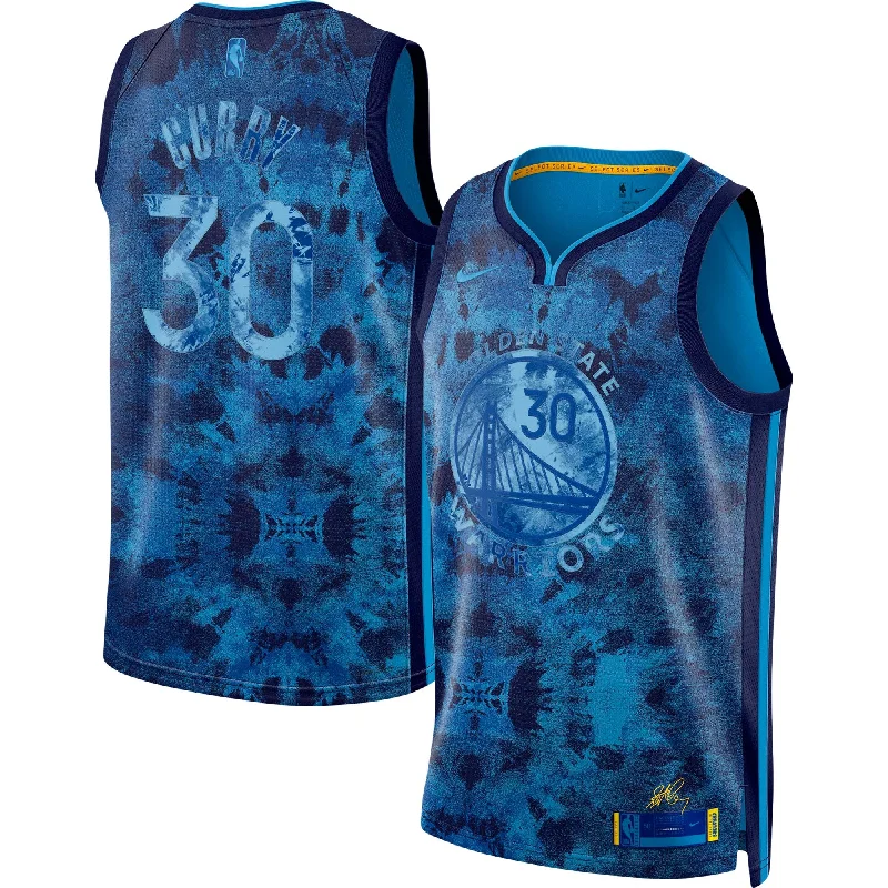 Basketball Jersey For Custom Fan Fundraising-Stephen Curry Golden State Warriors Unisex Select Series Swingman Basketball Jersey - Royal