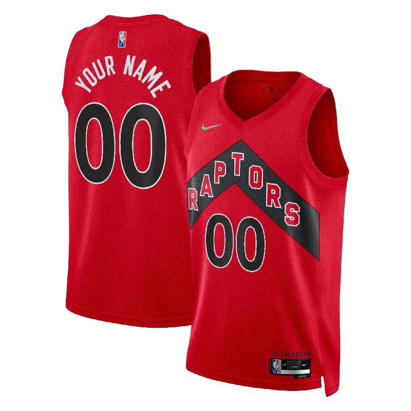 Basketball Jersey For Limited-Time Offers-Toronto Raptors 2021/22 Diamond Swingman Custom Basketball Jersey - Icon Edition - Red