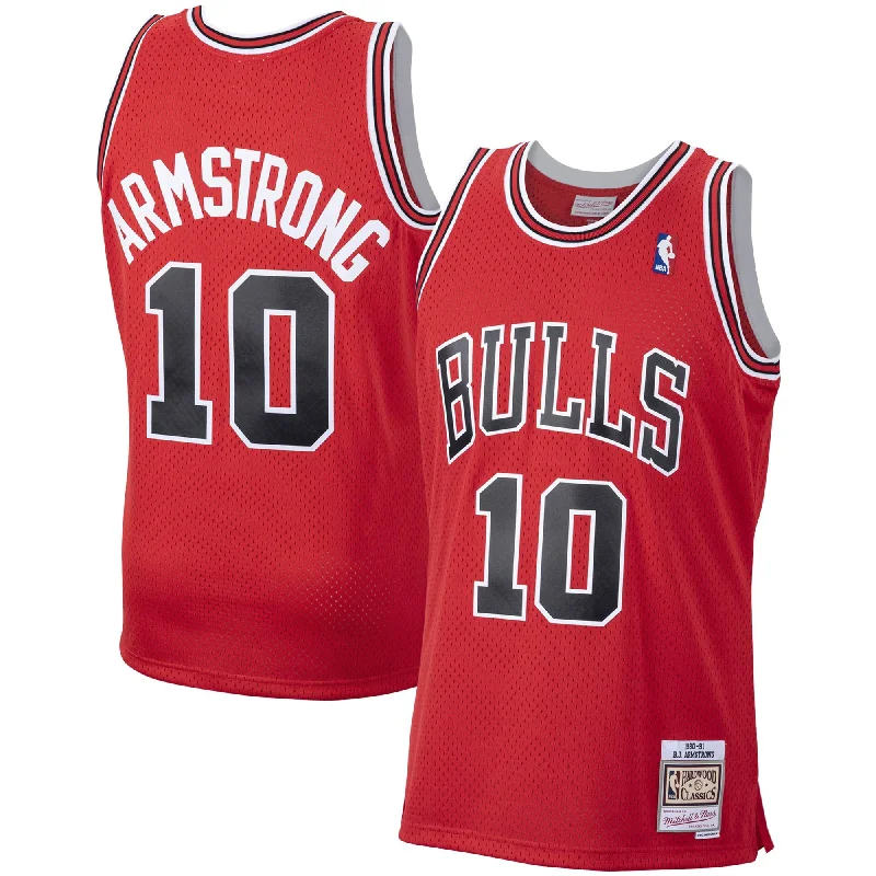 Basketball Jersey For Team Gifts-B. J. Armstrong Chicago Bulls 2001/02 Hardwood Classics Swingman Basketball Jersey - Red