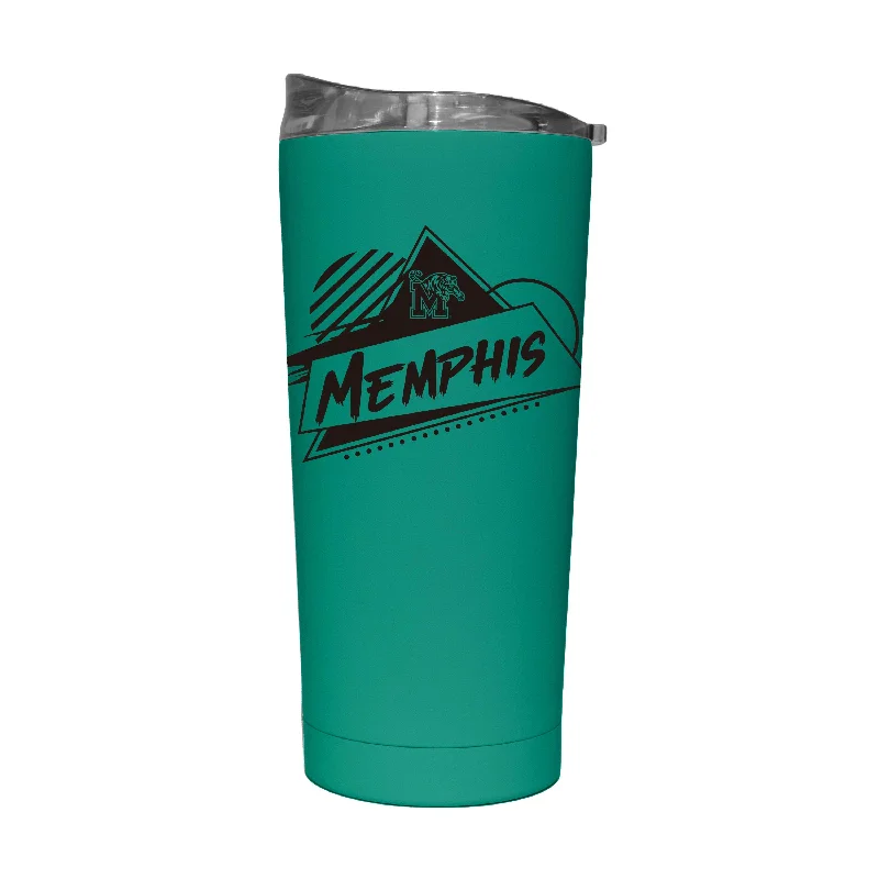 Team Mug For High School Customization-Memphis 20oz Optic Rad Soft Touch Tumbler