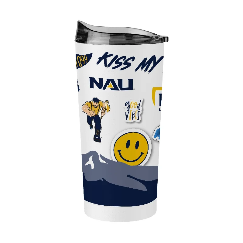 Team Mug For Personalized Event Mugs-Northern Arizona 20oz Native Powder Coat Tumbler