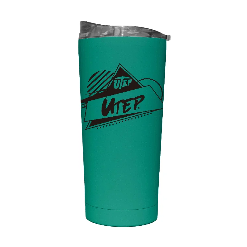 Team Mug For Youth Sports Teams-UTEP 20oz Optic Rad Soft Touch Tumbler