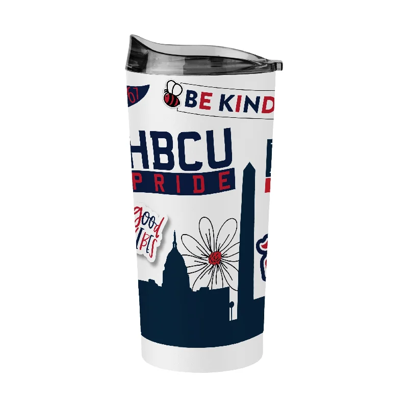 Team Mug With Personalized Player Information-Howard University 20oz Native Powder Coat Tumbler