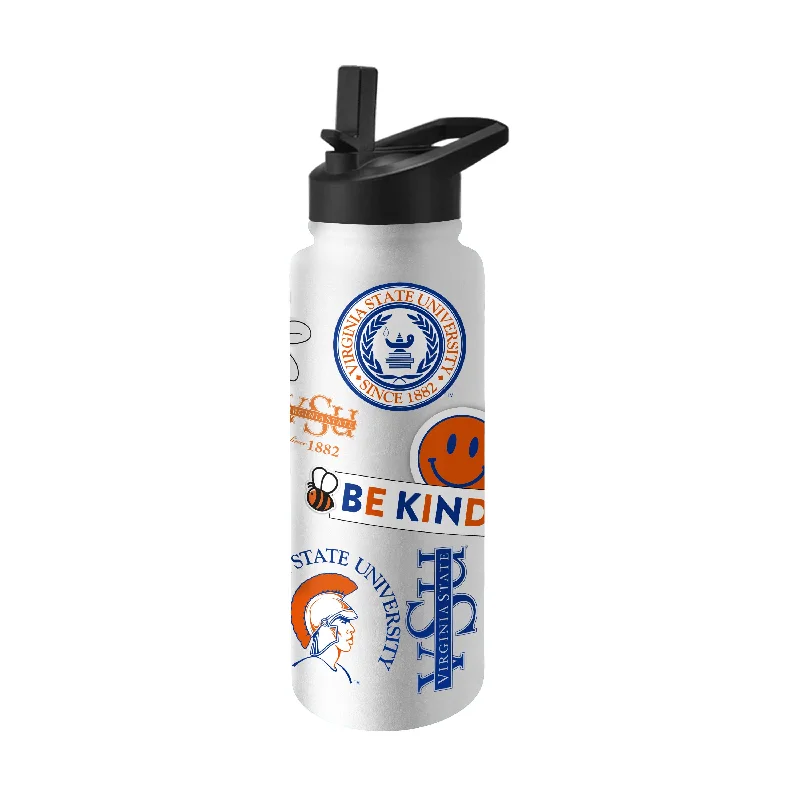 Team Mug For Official Merchandise-Virginia State 34oz Native Quencher Bottle