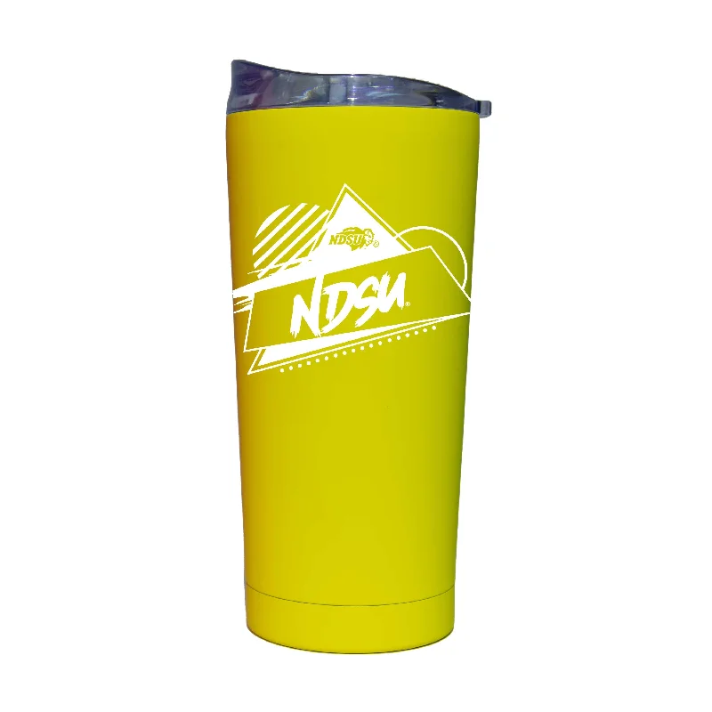 Team Mug With Personalized Message-North Dakota State 20oz Cru Rad Soft Touch Tumbler