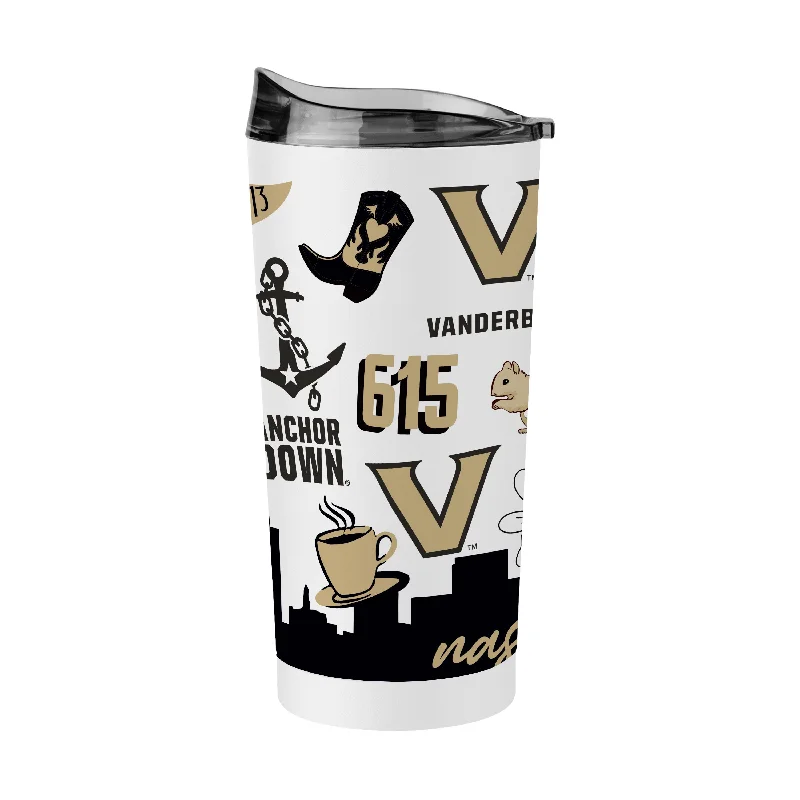 Team Mug For Youth Team Recognition-Vanderbilt 20oz Native Powder Coat Tumbler