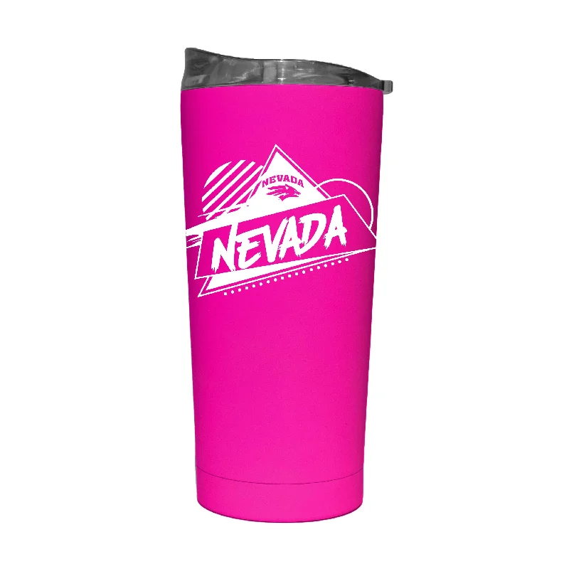 Team Mug With Player Names-Nevada 20oz Electric Rad Soft Touch Tumbler