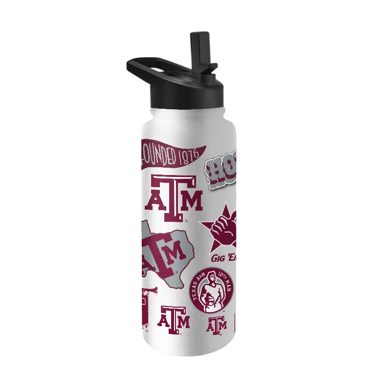 Team Mug For Player Recognition-Texas A&M 34oz Native Quencher Bottle