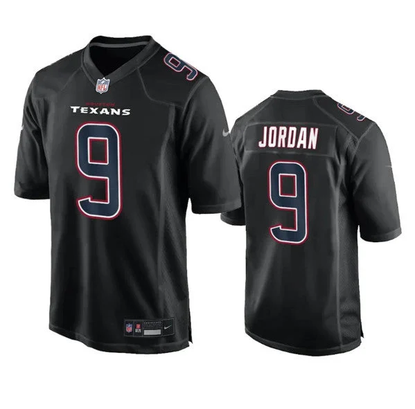 Football Jersey For Official Team Customization-Men's Houston Texans #9 Brevin Jordan Black Fashion Vapor Untouchable Limited Football Stitched Jersey