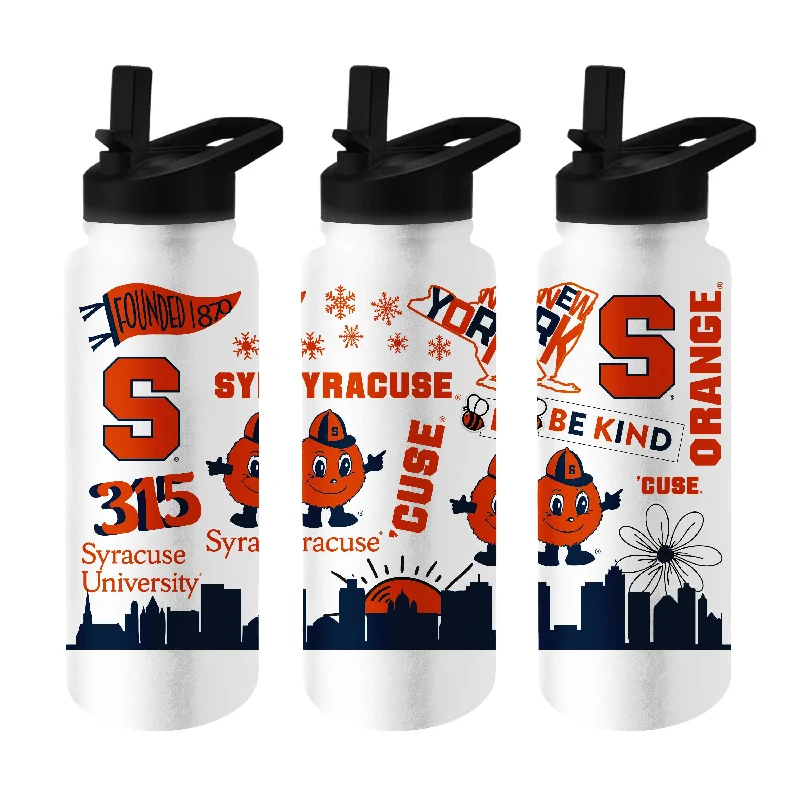 Team Mug For Custom Group Orders-Syracuse 34oz Native Quencher Bottle