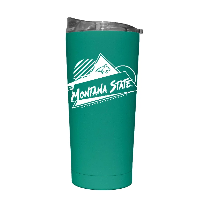 Team Mug For Large Group Orders-Montana State 20oz Optic Rad Soft Touch Tumbler