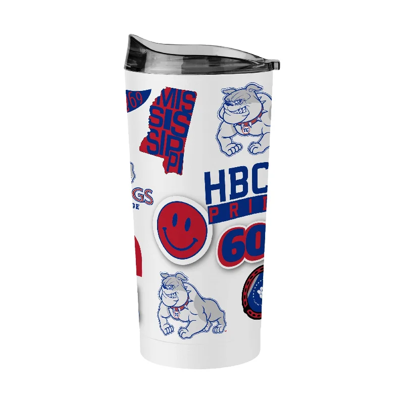 Team Mug For Sports Leagues-Tougaloo College 20oz Native Powder Coat Tumbler