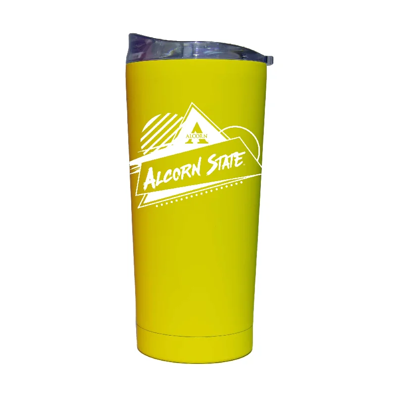 Team Mug For Baseball Teams-Alcorn State 20oz Cru Rad Soft Touch Tumbler