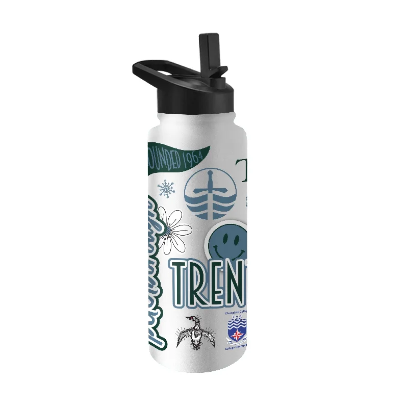 Team Mug For Personalized Fan Customization-Trent University 34oz Native Quencher Bottle