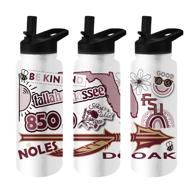 Team Mug For Football Teams-Florida State 34oz Native Quencher Bottle