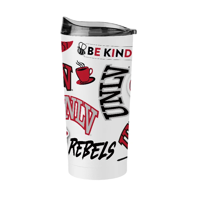 Team Mug For Group Orders And Gifts-UNLV 20oz Native Powder Coat Tumbler