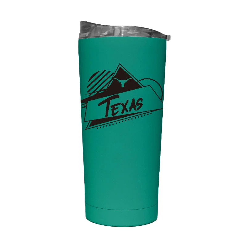 Team Mug For Professional Sports Fans-Texas 20oz Optic Rad Soft Touch Tumbler