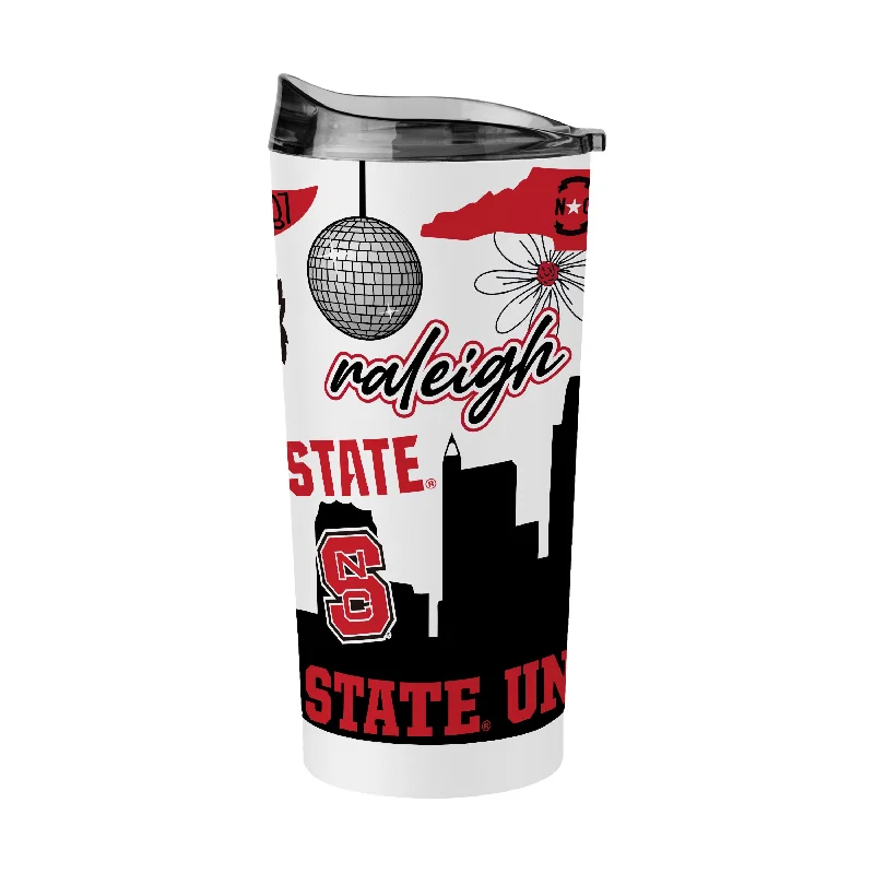 NC State 20oz Native Powder Coat Tumbler