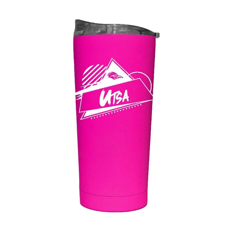 Team Mug For Group And Fan Customization-Texas - San Antonio 20oz Electric Rad Soft Touch Tumbler